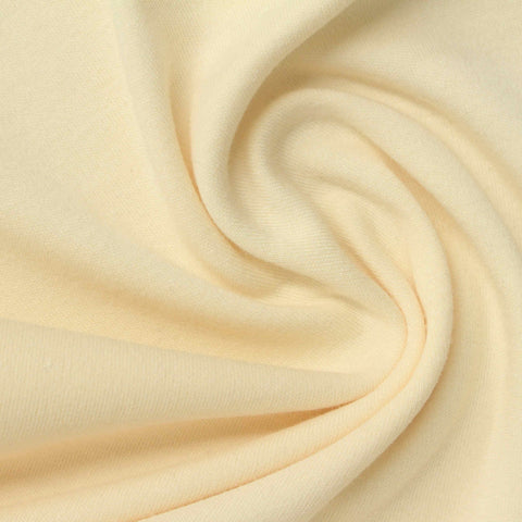 Light Beige Interlock Knit, Cotton