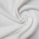 Chunky Knit Fabric, 202 gsm, 135 cm — White — photo 3
