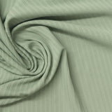 Green Vertical-Stripe Warp Knit, Nylon — photo 3