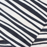Black Horizontal-Stripe Jacquard, Polyester — photo 3