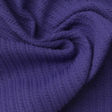 Rib Knit Fabric, 280 gsm, 165 cm — Purple — photo 3