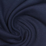 Dark Blue Marl Velvet, Poly-Cotton — photo 3