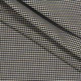 Black Gingham Woven, Cotton — photo 3