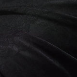 Black Floral Jacquard, Polyester — photo 3