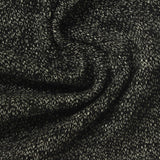 Black Marl Rib Knit, Polyester — photo 3