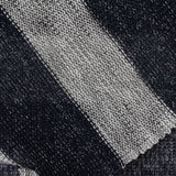 Dark Blue Marl Knit, Poly-Viscose — photo 3