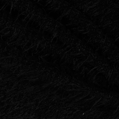 100% Polyester Chenille Fabric, 440 gsm, 185 cm — Black
