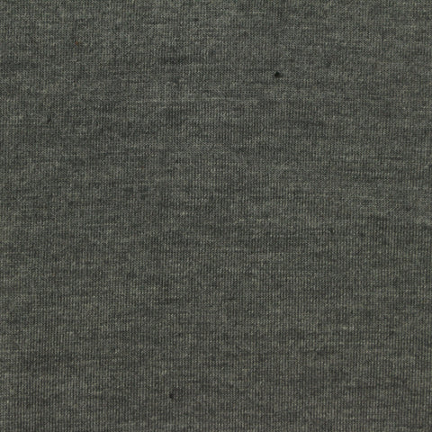 Dark Grey Marl Jersey Knit, Poly-Viscose, 145 gsm, 150 cm, ref EF-278566