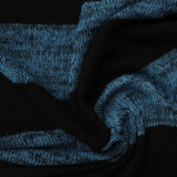 Black Marl Chunky Knit, Polyester — photo 3