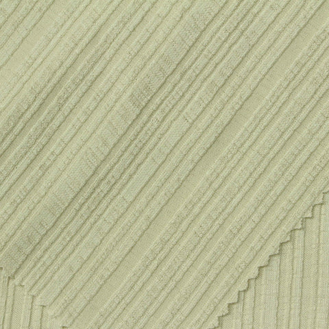 Polyester Stretch Rib Knit Fabric, 210 gsm, 130 cm — Green