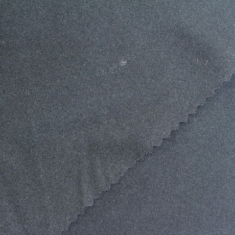 Polyester Stretch Velvet Fabric, 230 gsm, 190 cm — Navy