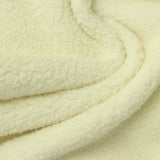 Yellow Textured Sherpa Fleece, Polyester — photo 3