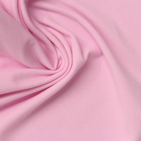 Nylon Stretch Interlock Knit Fabric, 210 gsm, 152 cm — Pink