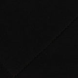 Cotton Viscose Stretch Interlock Knit Fabric, 285 gsm, 170 cm — Black — photo 3