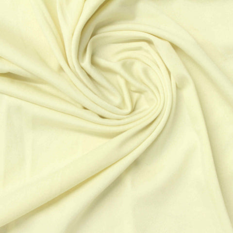 Polyester Stretch Knit Fabric, 105 gsm, 150 cm — Yellow