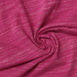 Fuchsia Marl Jersey Knit, Cotton-Poly — photo 3