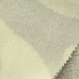Cream Abstract Sherpa Fleece, Polyester — photo 3