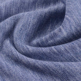 Blue Marl French Terry, Polyester — photo 3