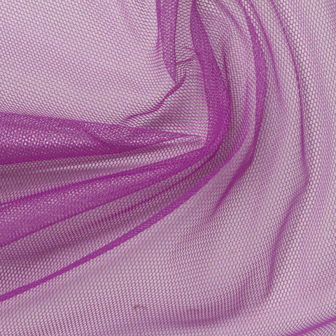 100% Polyester Mesh Fabric, 38 gsm, 160 cm — Purple