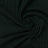 Viscose Polyester Stretch Rib Knit Fabric, 210 gsm, 180 cm — Green — photo 3