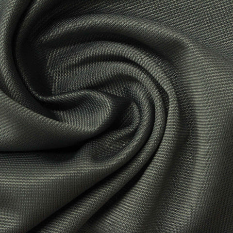 Viscose Nylon Stretch Ponte Knit Fabric, 210 gsm, 153 cm — Grey