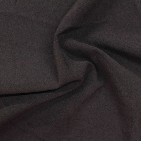 Polyester Viscose Stretch Woven Fabric, 270 gsm — Brown