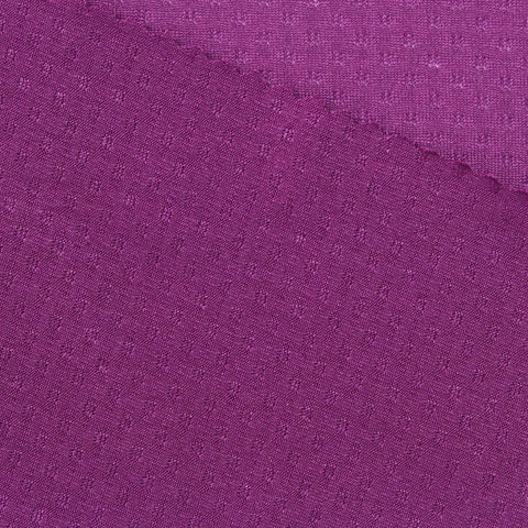 Purple Square Jacquard, Polyester