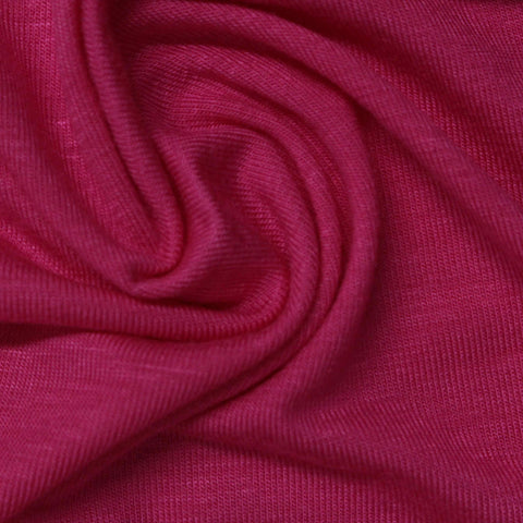 Viscose Stretch Jersey Knit Fabric, 140 gsm, 170 cm — Pink