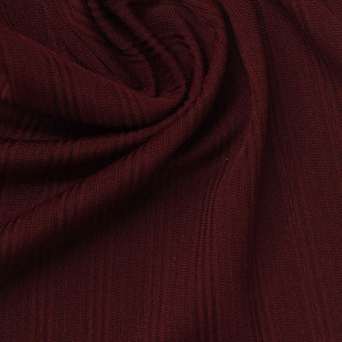 Polyester Stretch Knit Fabric, 180 gsm, 190 cm — Red