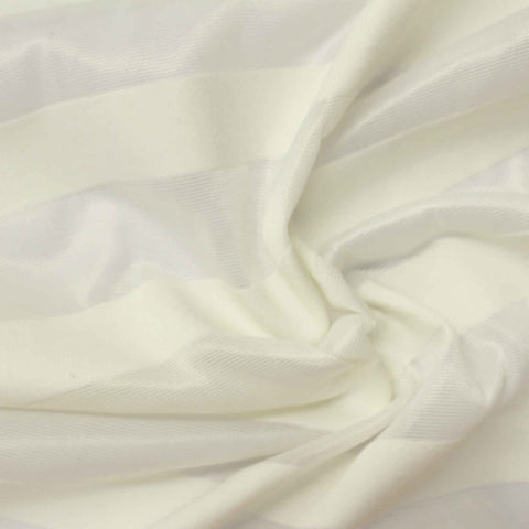Beige Diagonal-Stripe Chunky Knit, Polyester