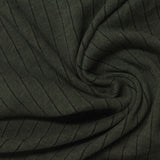 Viscose Polyester Rib Knit Fabric, 180 gsm, 188 cm — Green — photo 3