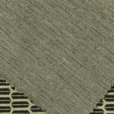 Jacquard Polyester Stretch Interlock Knit Fabric, 294 gsm, 160 cm — Khaki — photo 3