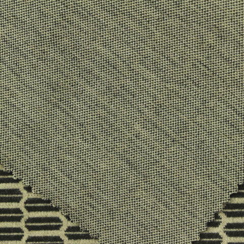 Jacquard Polyester Stretch Interlock Knit Fabric, 294 gsm, 160 cm — Khaki