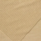Polyester Viscose Rib Knit Fabric, 115 gsm, 150 cm — Khaki — photo 3