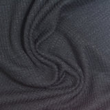 Dark Grey Marl Jersey Knit, Poly-Cotton — photo 3
