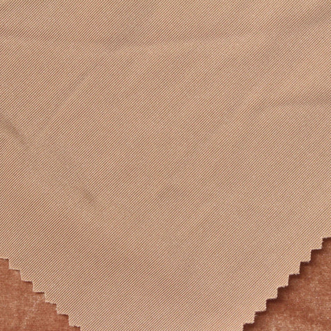Polyester Stretch Velvet Fabric, 270 gsm, 160 cm — Brown