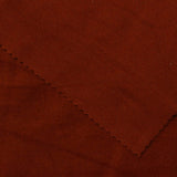 Brushed Polyester Stretch Chunky Knit Fabric, 200 gsm, 155 cm — Brown — photo 3