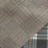 Dark Grey Plaid Jacquard, Polyester — photo 3