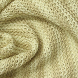 Jacquard Polyester Stretch Warp Knit Fabric, 300 gsm, 140 cm — Khaki — photo 3