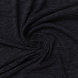 Dark Grey Marl Jersey Knit, Cotton-Poly — photo 3