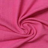 Jacquard Polyester Viscose Stretch Knit Fabric, 238 gsm, 147 cm — Pink — photo 3