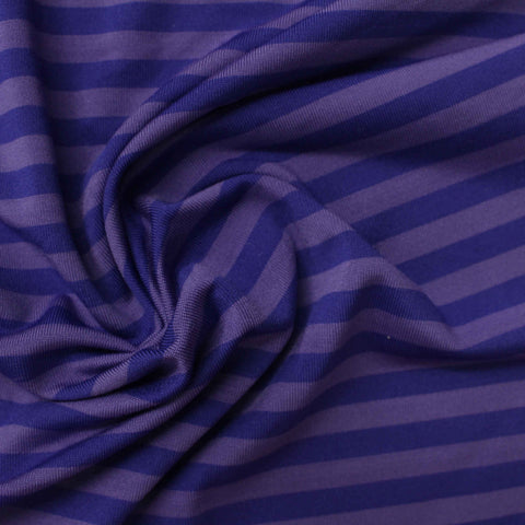 Purple Diagonal-Stripe Knit, Polyester
