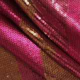 Red Sequin Jersey Knit, Cotton — photo 3