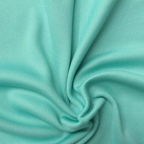 Mint Ribbed Rib Knit, Polyester