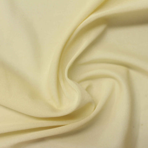 100% Polyester Jersey Knit Fabric, 95 gsm, 170 cm — Beige