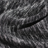Black Marl Scuba Knit, Acrylic-Viscose — photo 3