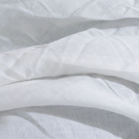100% Cotton Poplin Fabric, 66 gsm, 150 cm — White