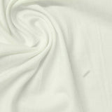 Polyester Tencel Lyocell Stretch Jersey Knit Fabric, 190 gsm, 175 cm — White — photo 3