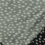 Jacquard Polyester Stretch Jersey Knit Fabric, 180 gsm, 172 cm — Black — photo 3