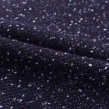 Dark Blue Marl Chunky Knit, Poly-Cotton — photo 3